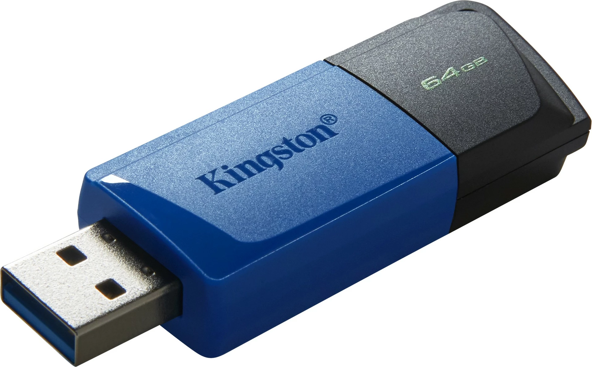 USB Kingston DataTraveler Exodia M 64GB, USB3.2, zi + kaltër