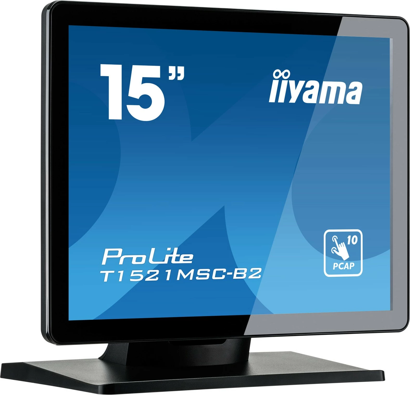 Monitor iiyama ProLite T1521MSC-B2, 15", LED, Touchscreen, i zi