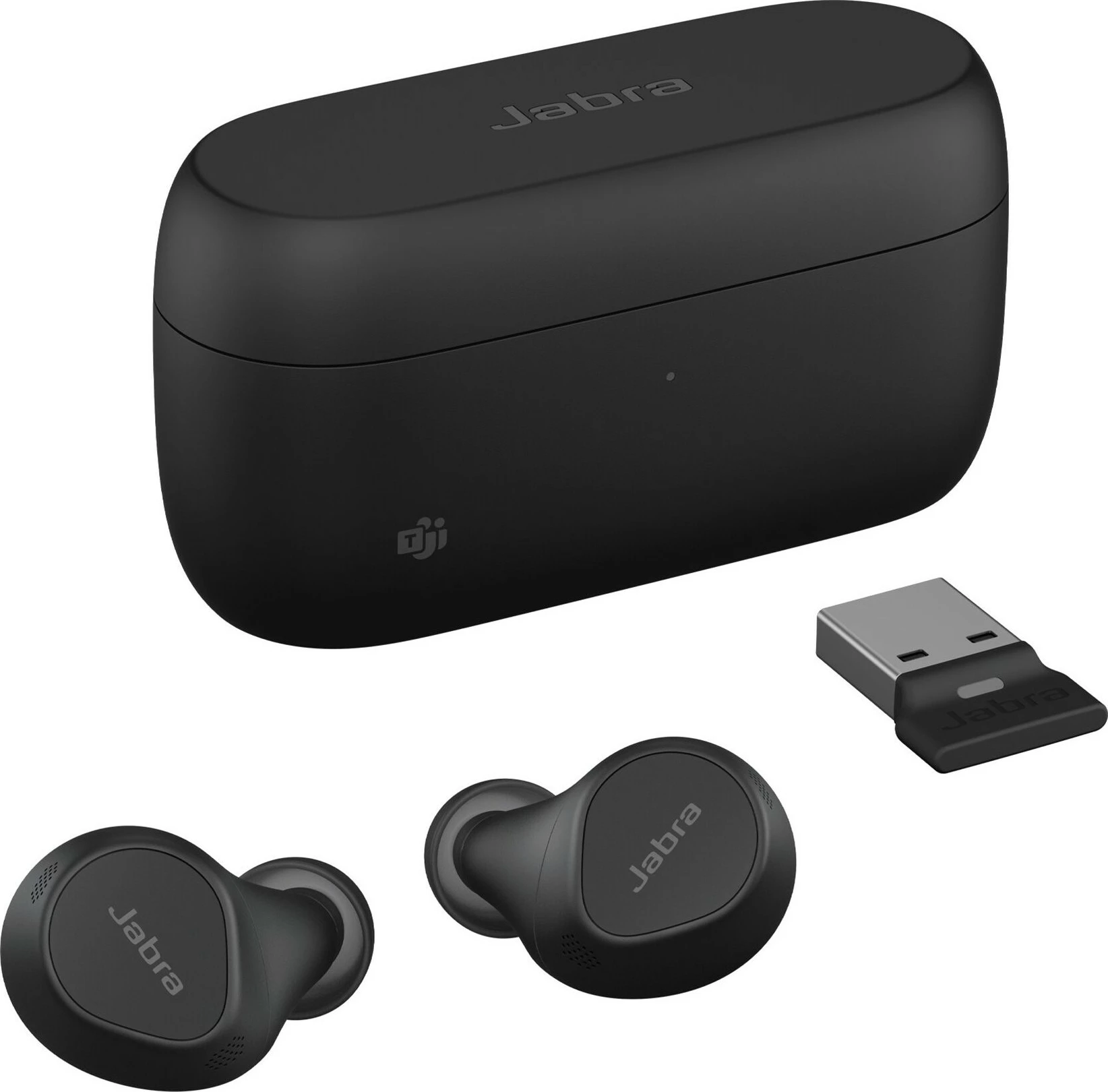 Kufje Jabra Evolve2 Buds, USB-A MS, True Wireless Stereo, 5.4 g, Zezë