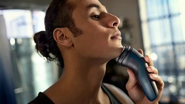 Makinë rroje Philips S1151/00, Trimer, e zezë, blu