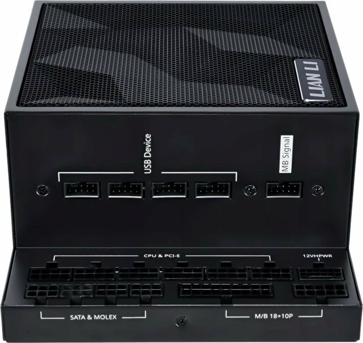 Furnizues rryme Lian Li EDGE EG1000 1000W 80 Plus Platinum ATX 3.1 fully modular, i zi