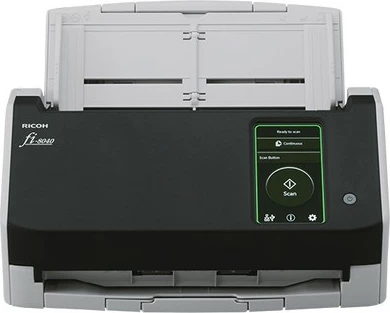 Skaner Ricoh fi-8040, 210 x 297 mm, 600 x 600 DPI, 24 bit, 8 bit, 40 ppm, 80 ipm