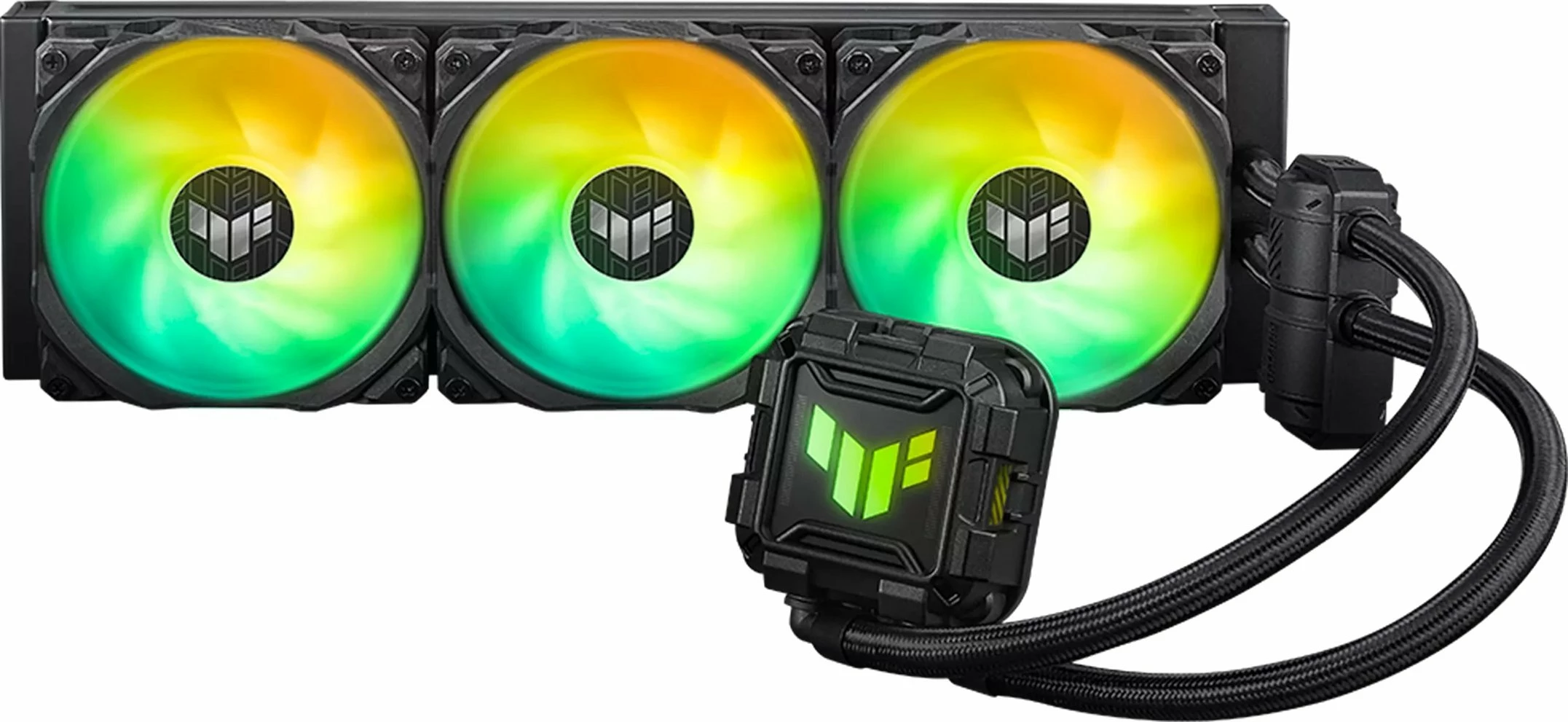 Ftohës me ujë për CPU Asus TUF Gaming LC II 360 ARGB (90RC00M1-M0UAY0), radiator 360 mm, 3x120 mm PWM