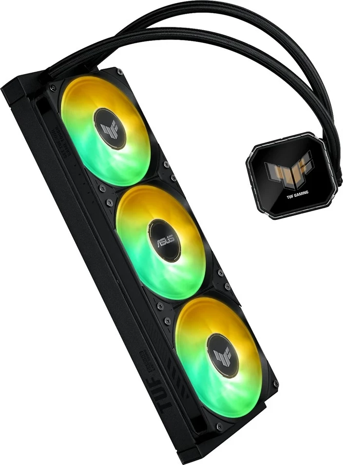 Ftohës uji all-in-one ASUS TUF Gaming LC III 360 ARGB LCD, 3x12 cm, i zi