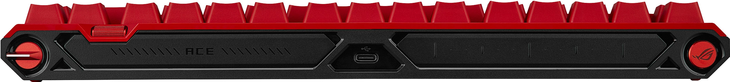 Tastierë gaming ASUS ROG Falchion Ace 75 HE, USB-C, QWERTZ DE, RGB, e kuqe