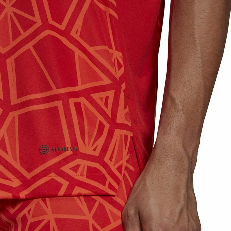Fanellë për portier adidas, e kuqe [Madhësia: XXL]