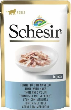 Ushqim për mace Schesir, 85 gr