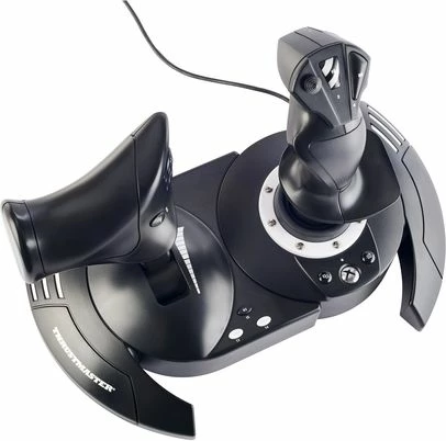 Joystick Thrustmaster T.Flight Hotas One 4460168, me 14 butona, me kabllo, për PC/Xbox One, i zi, set