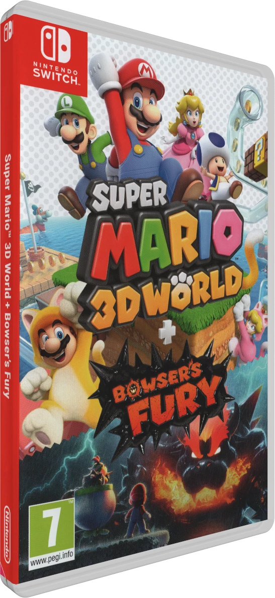 Lojë Nintendo Super Mario 3D World + Bowser's Fury për Nintendo Switch, PEGI 7