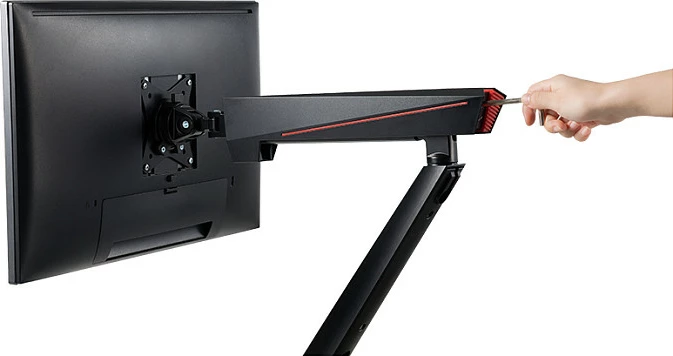 Krah monitori LogiLink TIS, 17"-32", 2 nyje, deri 8 kg, i zi