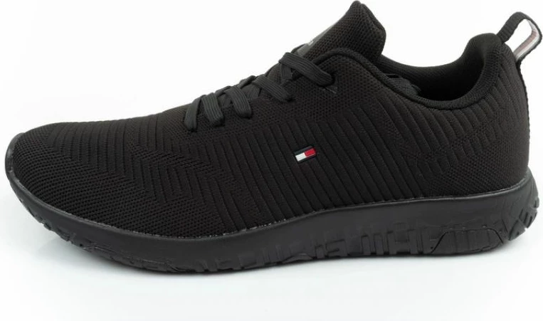 Këpucë për meshkuj Tommy Hilfiger, të zeza