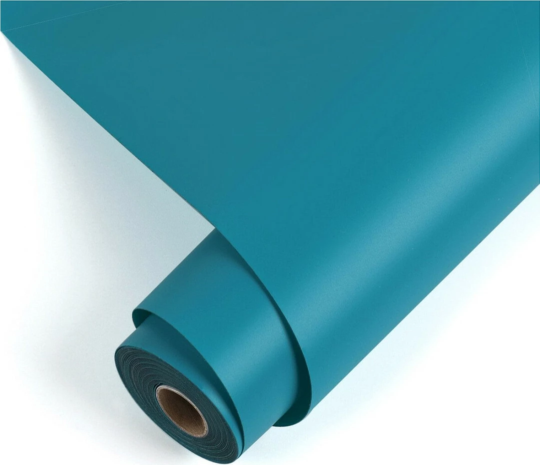 Folie vinili ngjitëse permanente LOKLiK, matte, 30.5 x 180 cm, Aquamarin (Teal)