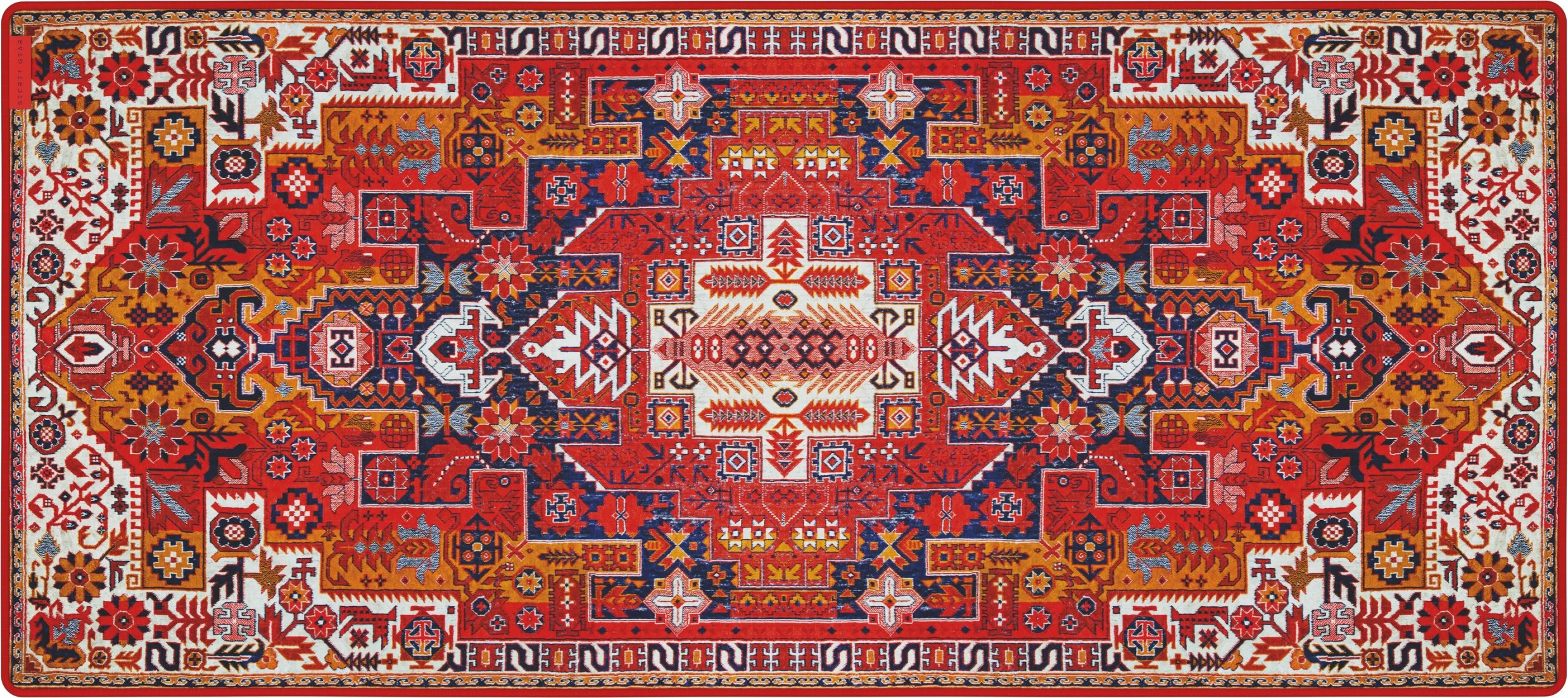 Mauspad Secret Gear Carpet Diem XD-2 XL 90x40cm 3mm, kuqe