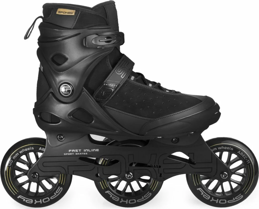 Patina inline speed Spokey Shiffty Pro ABEC 11, 3x120 mm, size 38, black