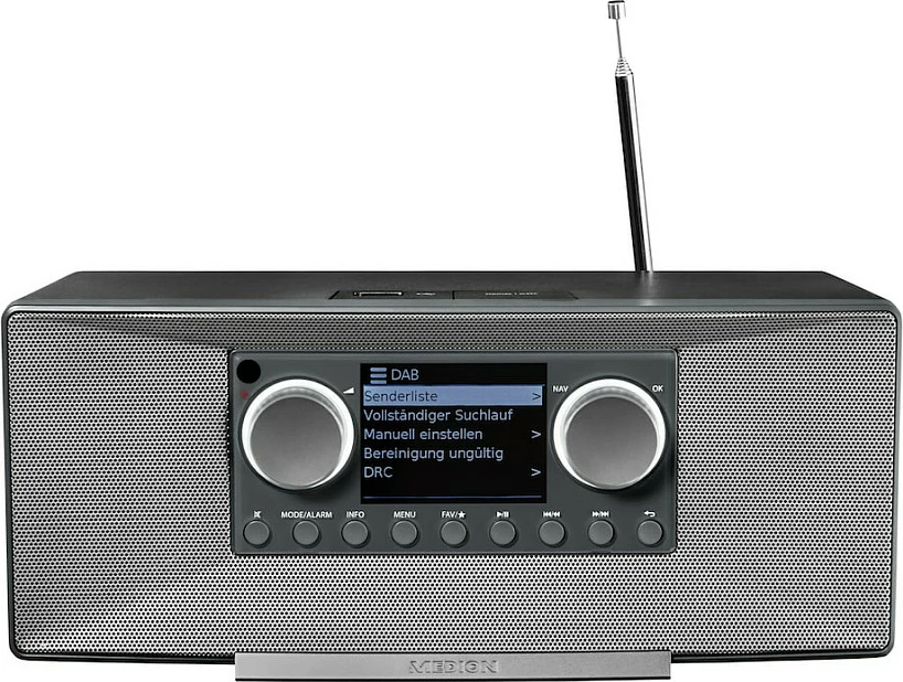 Radio interneti Medion MD 89289, DAB+/FM, Bluetooth, Wi‑Fi, 12W, gri