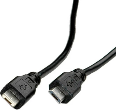 Kabllo USB ROLINE Micro-USB A në Micro-USB B, 1.8 m, USB 2.0, e zezë