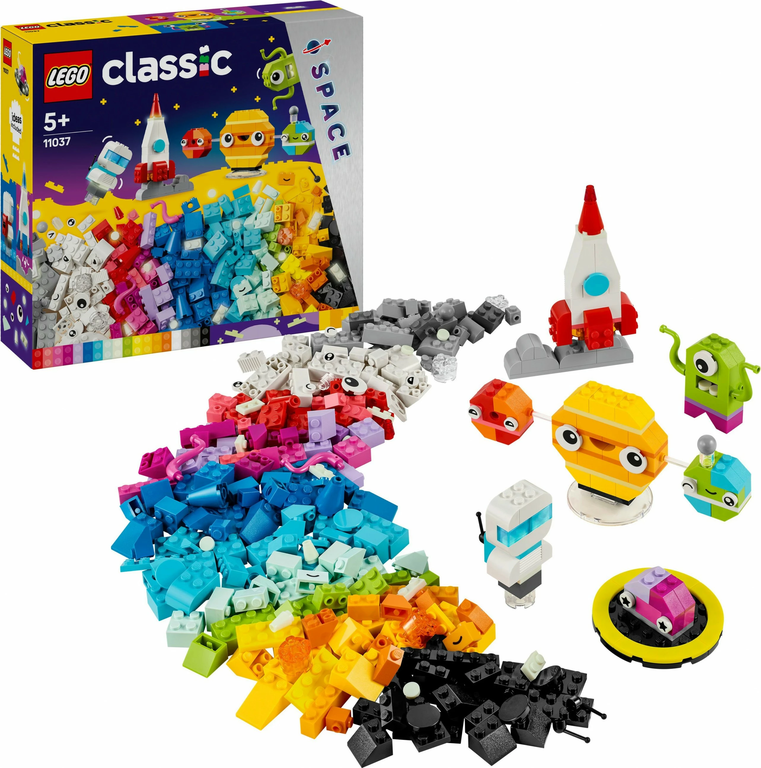 Set ndërtimi LEGO Classic 11037, kreativ, shumëngjyrësh