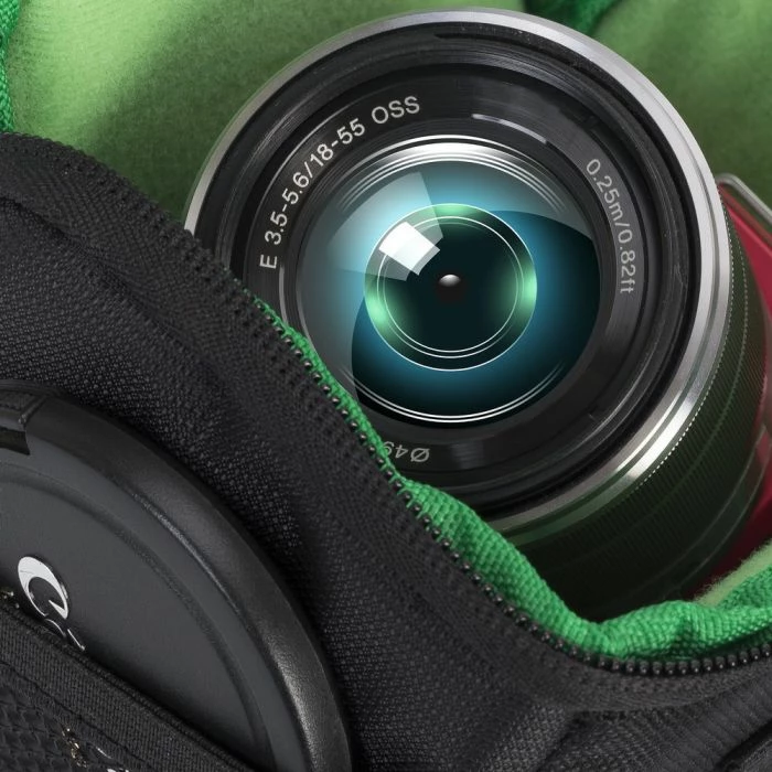 çantë për kamerë digjitale RIVACASE 7412 PS, e zezë