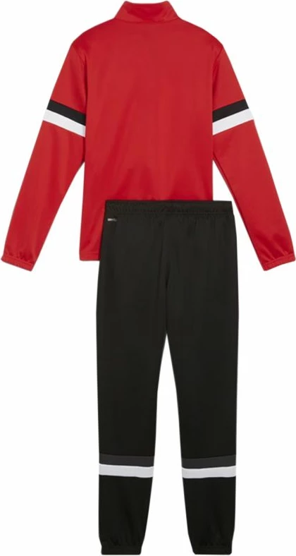 Trenerka për fëmijë Puma, e zezë dhe e kuqe