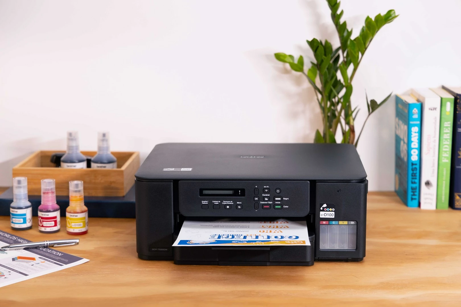 Printer multifunksional Brother DCP-T530DW, Inkjet, A4, Wi-Fi, i zi