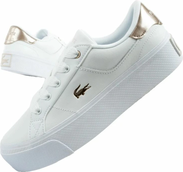 Atlete femra Lacoste Ziane Platform 126, të bardha