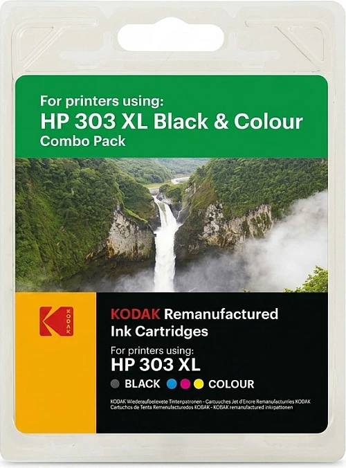 Kartrixha tinte Kodak HP 303XL Combo Pack, Black & Colour