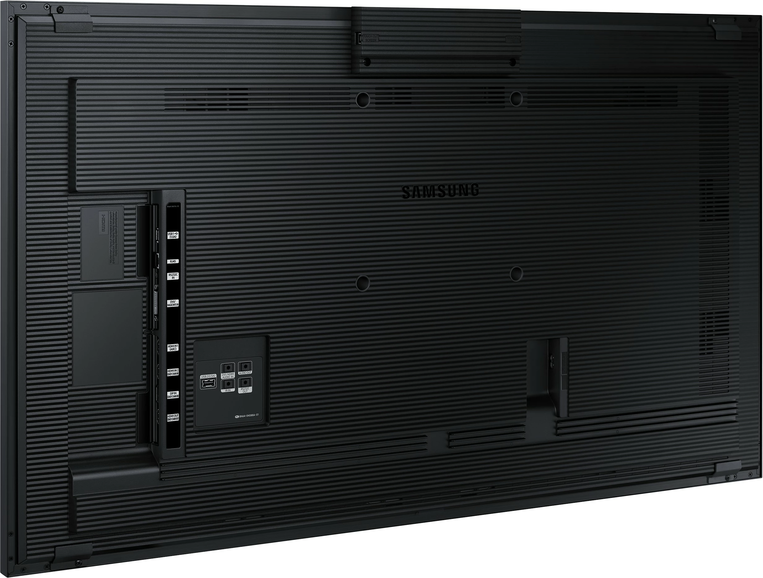 Panel digjital Samsung QM32R-T, 32", LCD, Full HD, Wi-Fi, e zezë