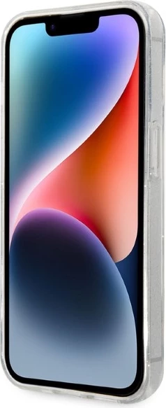 Mbështjellës Karl Lagerfeld Karl&Choupette për iPhone 14 Plus, transparent