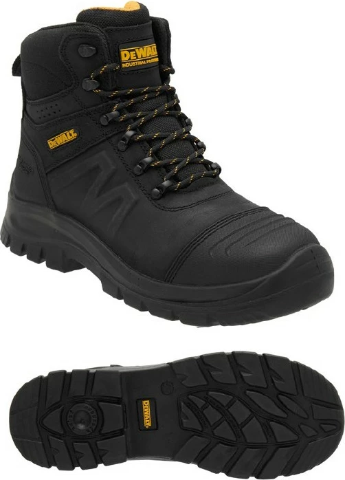 Çizme pune të larta Dewalt ENDEVOUR DWF50551-101-11, me kapak çeliku, nr. 45, të zeza