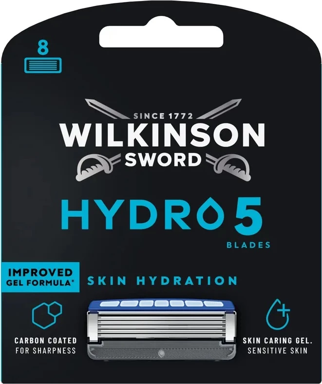 Kartrixha për brisk Wilkinson Hydro 5 Skin Hydration për meshkuj, 8 copë