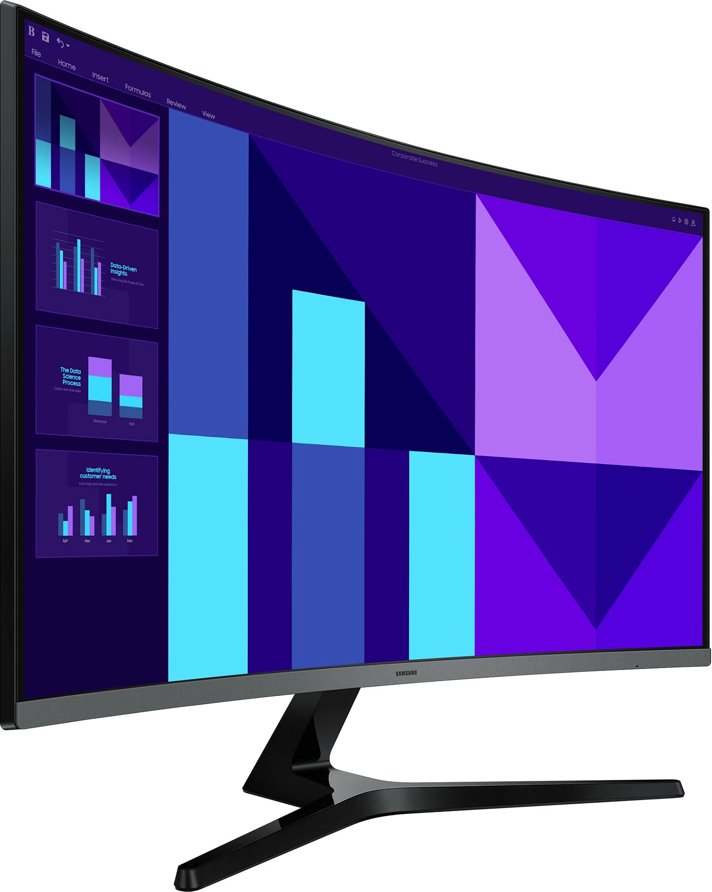 Monitor i lakuar Samsung S32D396GAU 32 inç Full HD, 100Hz, altoparlant, i zi