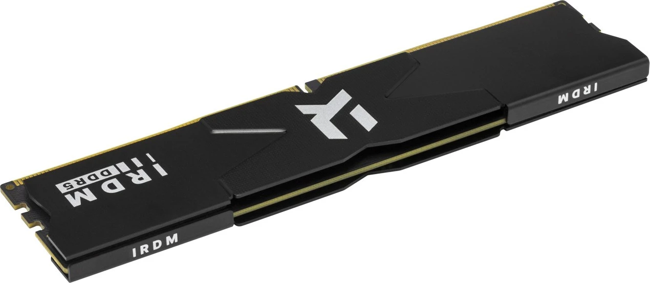 RAM memorje Goodram IRDM DDR5, 32 GB (2x16 GB), IR-5600D564L36S/32GDC, me heatsink, e zezë