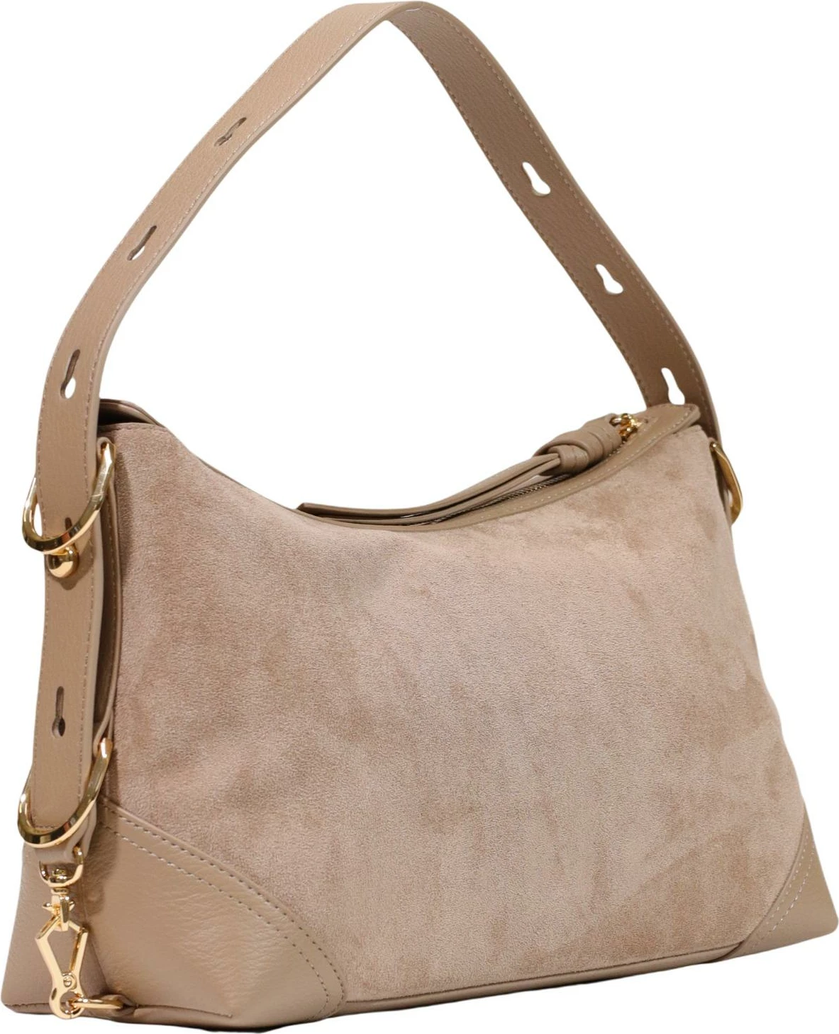 Çantë krahu Love Moschino JC4091PP, bezhë