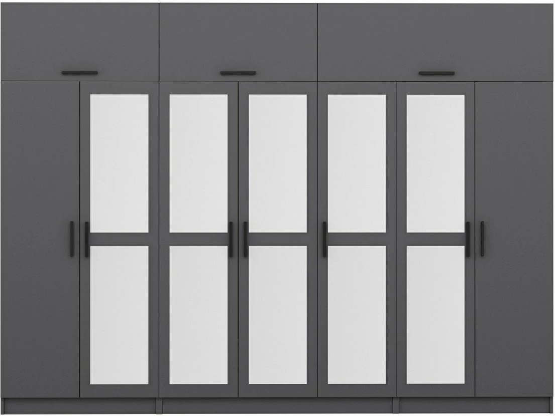 Dollap Skye Decor, ngjyrë antracit, Kale - 5191