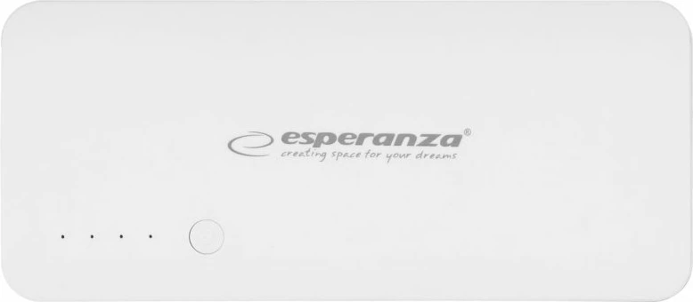 Power bank Esperanza Radium EMP106WE, e bardhë