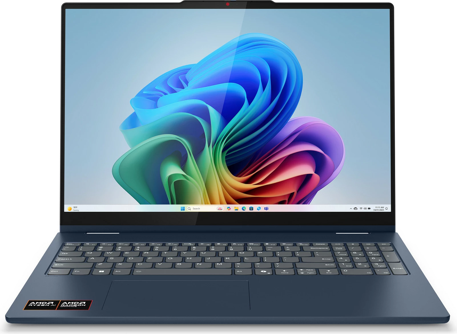 Kompjuter portativ 2-në-1 Lenovo IdeaPad 5, Ryzen AI 5 340, 16GB RAM, 512GB SSD, 16" WUXGA, Windows 11 Home, Cosmic Blue