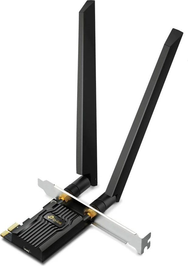 Adapter PCIe TP-Link AXE5400 Wi-Fi 6E, Bluetooth 5.3, i zi