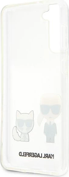 Mbështjellës Karl Lagerfeld KLHCS21MCKTR për Samsung Galaxy S21+, Transparent