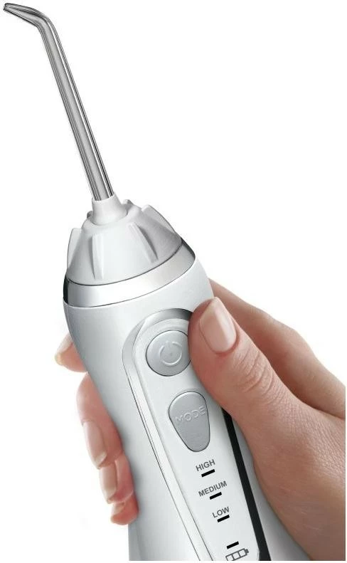 Irigator dhëmbësh Waterpik WP-580, pa kabllo, 207ml, i bardhë