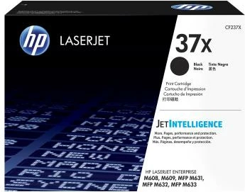Toner HP LaserJet 37X CF237X 24.000 faqe, i zi