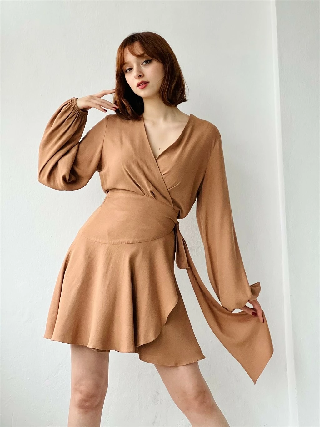 Fustan për femra Retrobird, i kaftë