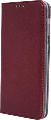 Mbështjellës flip HAVANA Premium për Samsung Galaxy A14 (MPN 17227), PU lëkurë, me magnet, stand dhe xhep karte, e kuqe burgundy