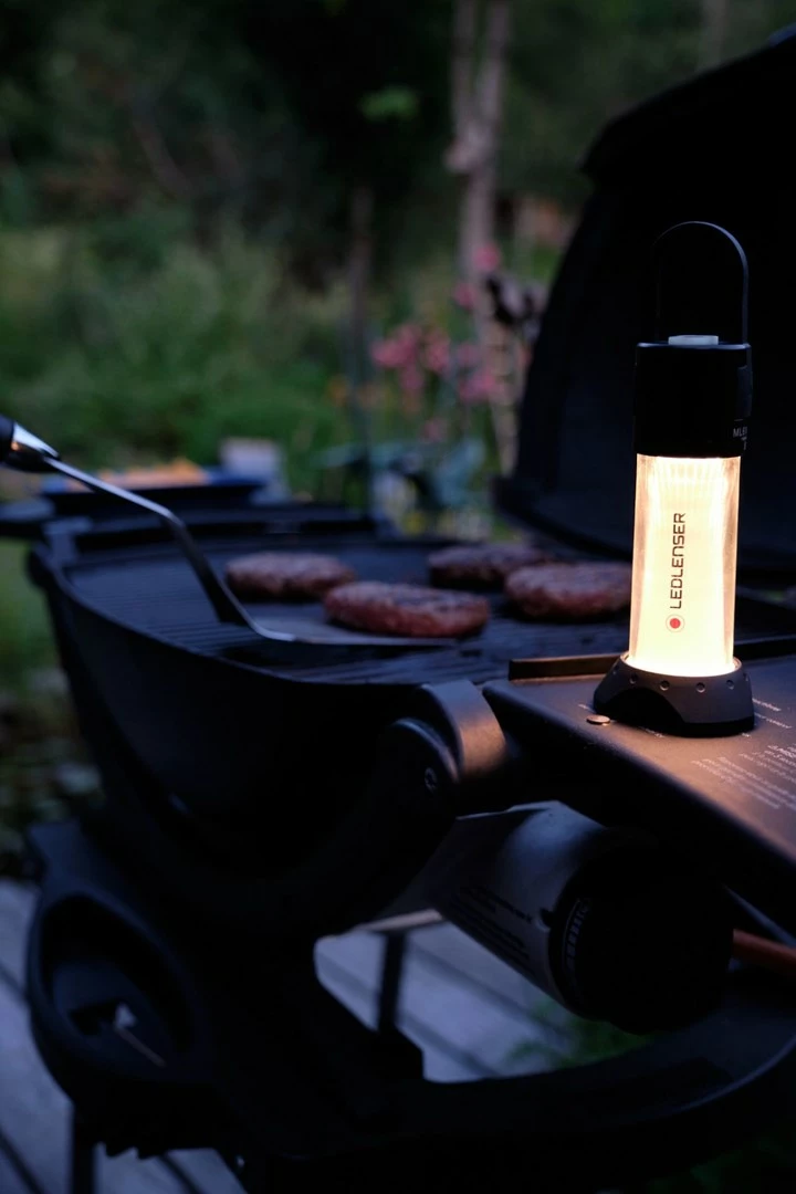 Llambë kampingu Ledlenser ML6, me bateri, LED, Alumini