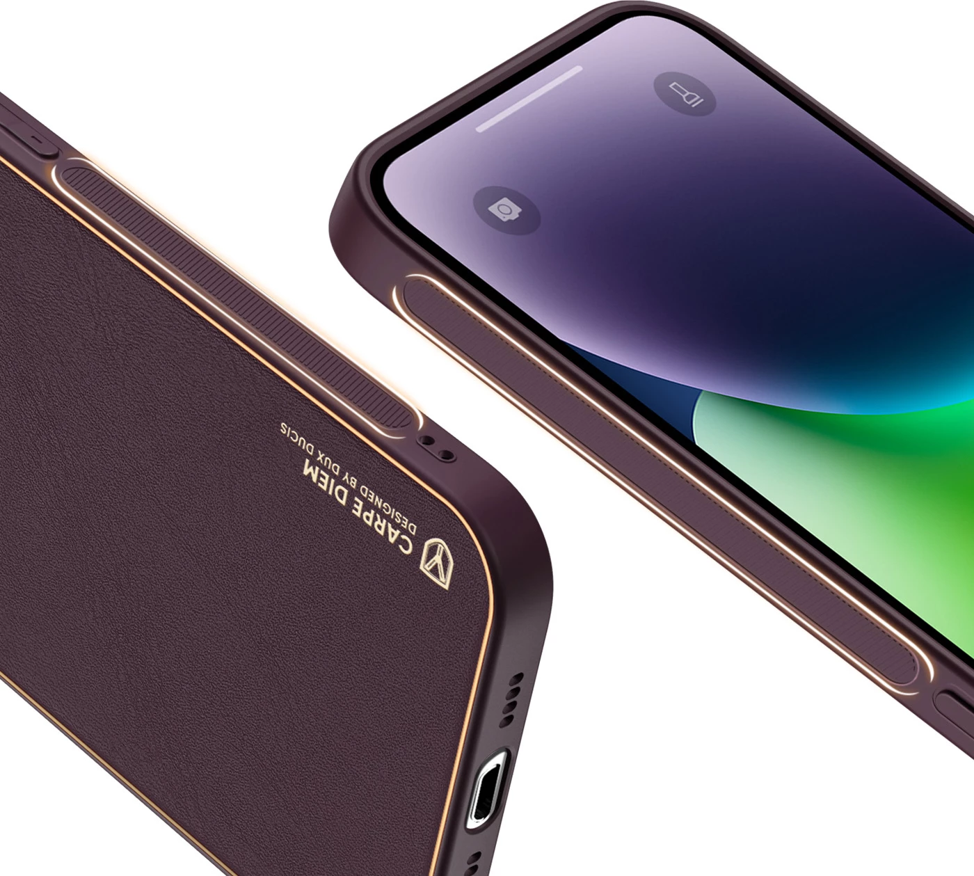 Mbështjellës Dux Ducis Yolo për iPhone 14 Plus, Violet