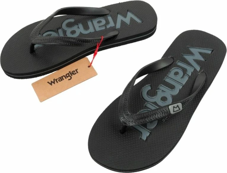 Flip-flopa për meshkuj Wrangler Cole Flipflop, të zeza