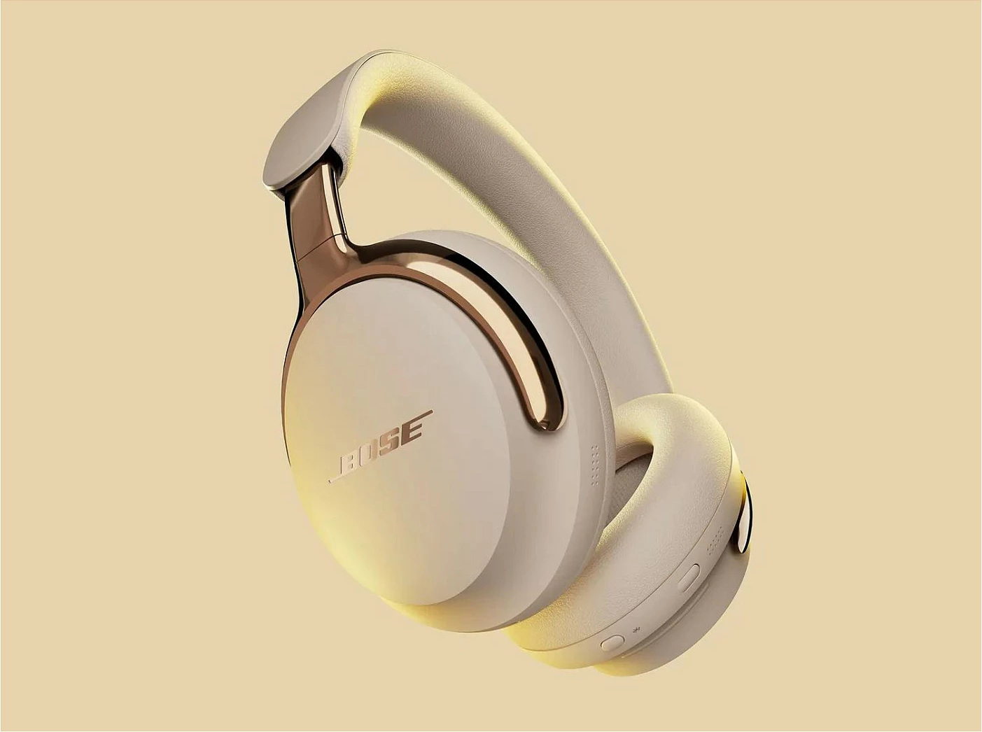 Kufje Bose QuietComfort Ultra, wireless dhe me kabllo, krem