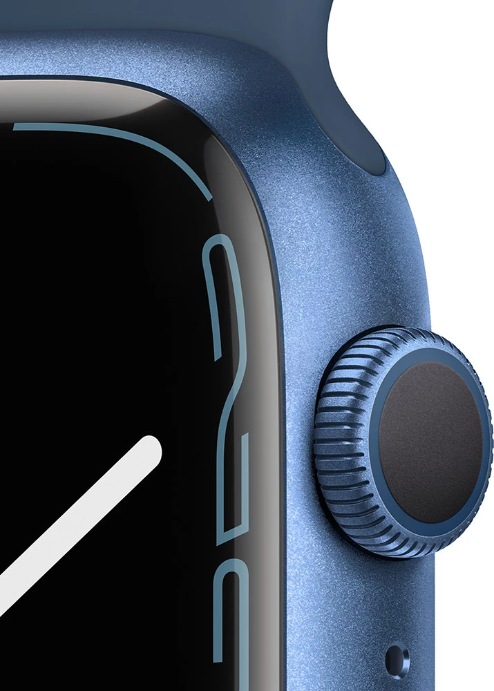 Smartwatch Apple Watch Series 7 45mm alumini blu, rrip sport Abyss Blue