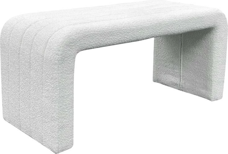 Stool Gate, e bardhë, 95x40x44cm