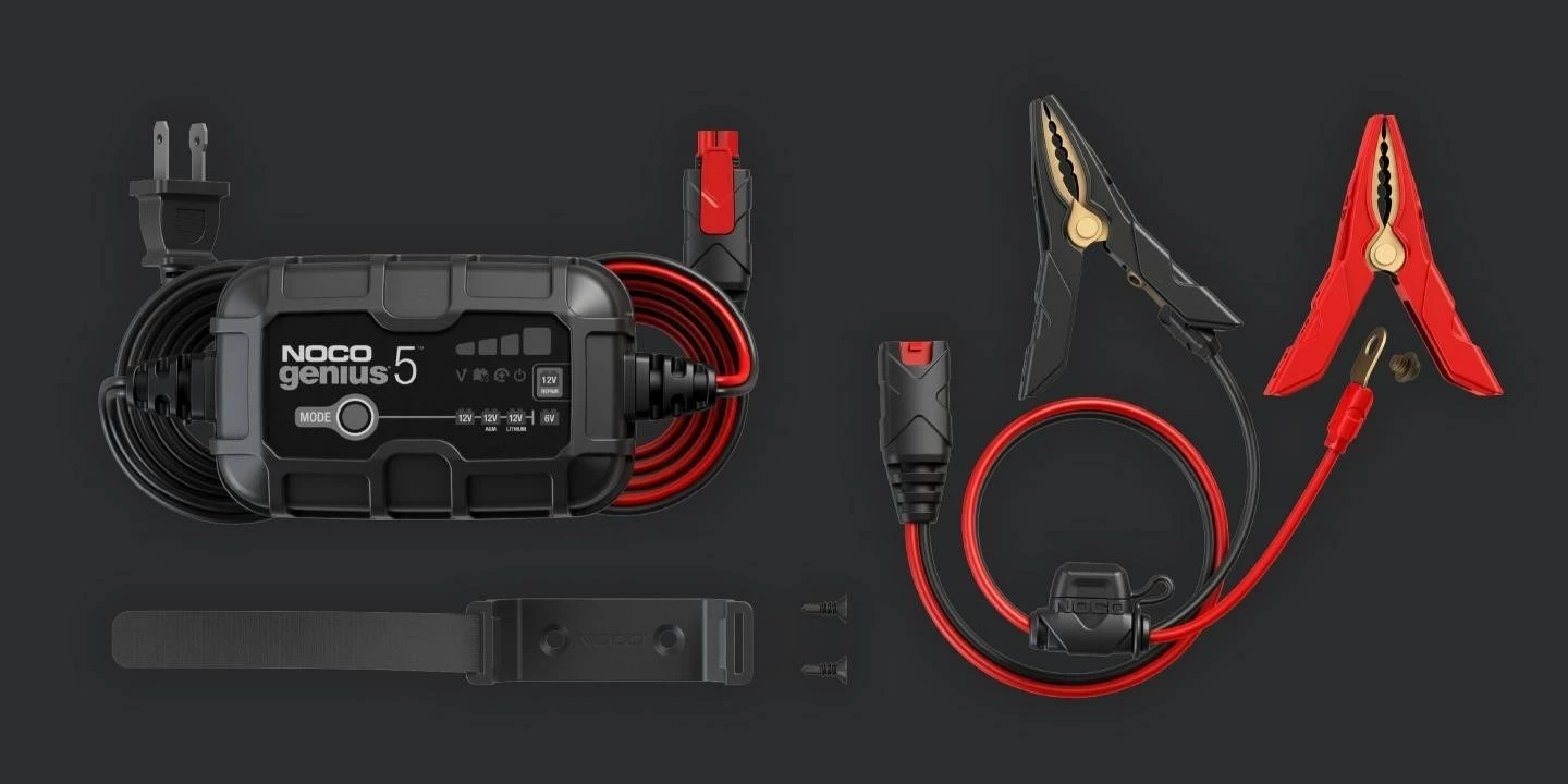 Kabllo rryme për veturë NOCO GENIUS5 5A, 6V/12V