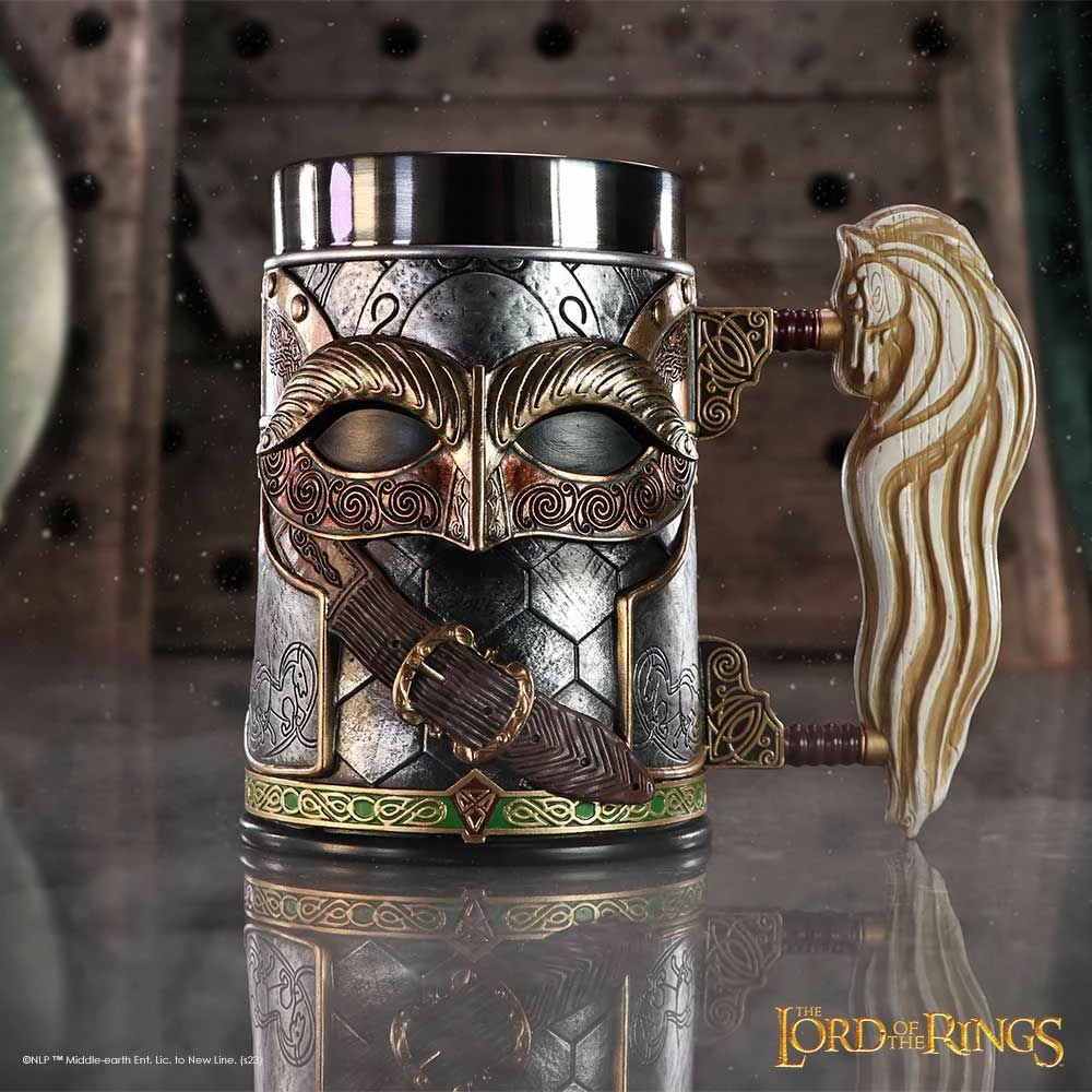 Krigë koleksionuese NEMESIS NOW Lord of the Rings Rohan 15.5 cm, rezinë, e pikturuar me dorë, me kuti dhurate
